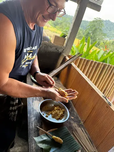 Traditional Firewood Cooking Setup